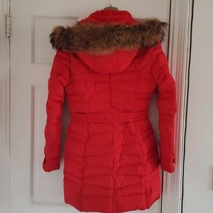 SNOWIMAGE puffer/parka with natural fur